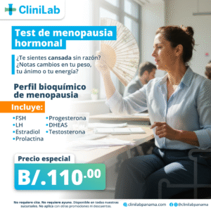 Perfil hormonal de menopausia